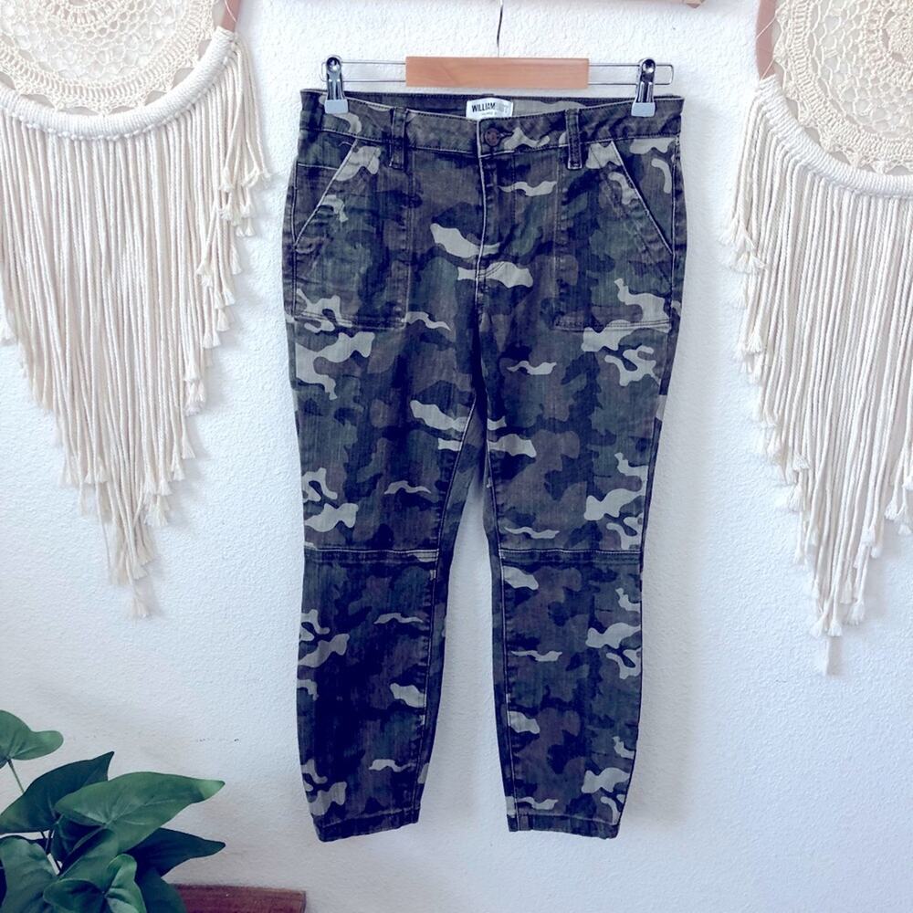 William Rast camo print jeans size 28